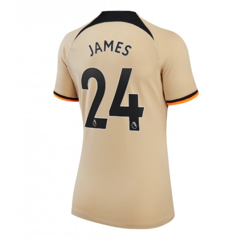 Fotbalové Dres Chelsea Reece James #24 Dámské Alternativní 2022-23 Krátký Rukáv